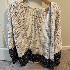 Chenille cardigan